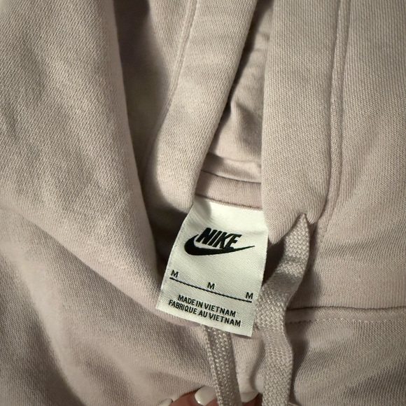 Nike Men's Light Gray Hoodie - Picture 2 of 2